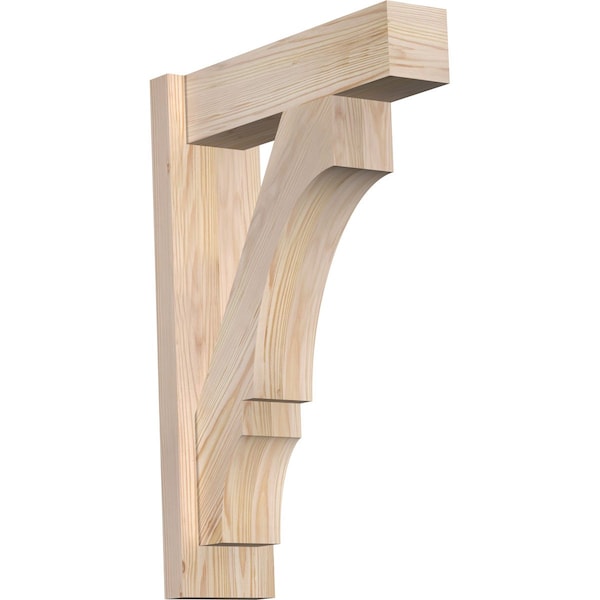 Ekena Millwork Balboa Block Smooth Outlooker, Douglas Fir, 5 1/2"W x 18"D x 26"H OUT06X18X26BOA05SDF - main